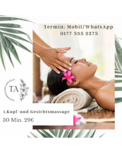 1.Kopf-und Gesichtsmassage